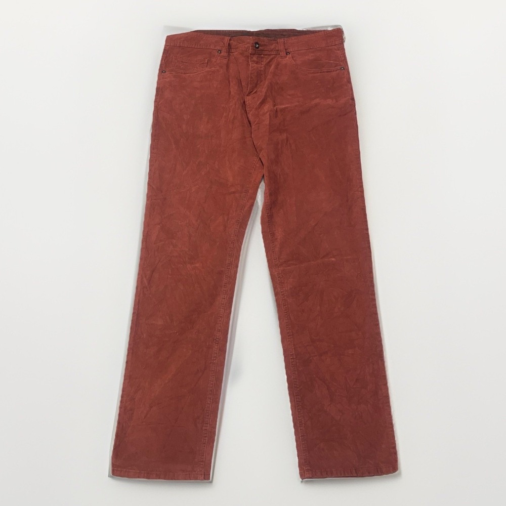 prAna Red Corduroy Pants‎